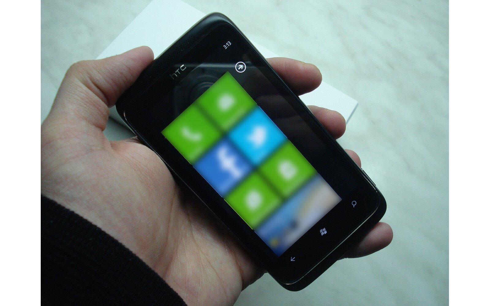HTC Mazaa prototype Windows Phone