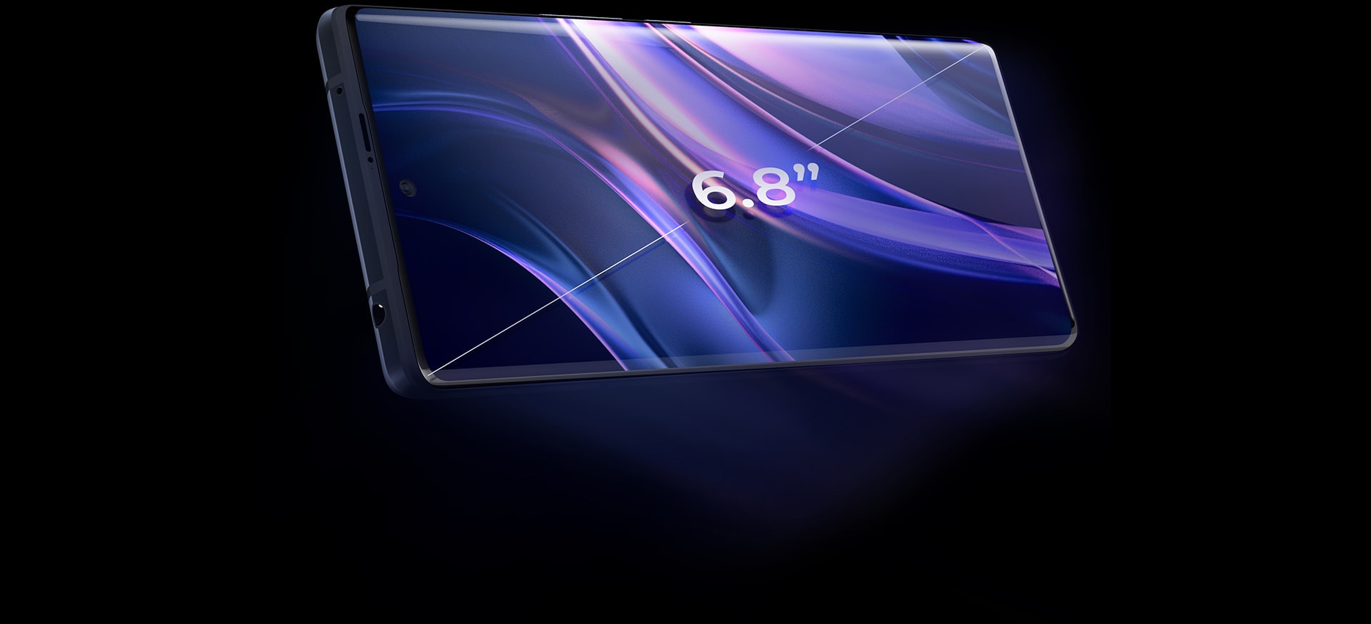 HTC U24 Pro 6.8 inch OLED display product shot from HTC newsroom