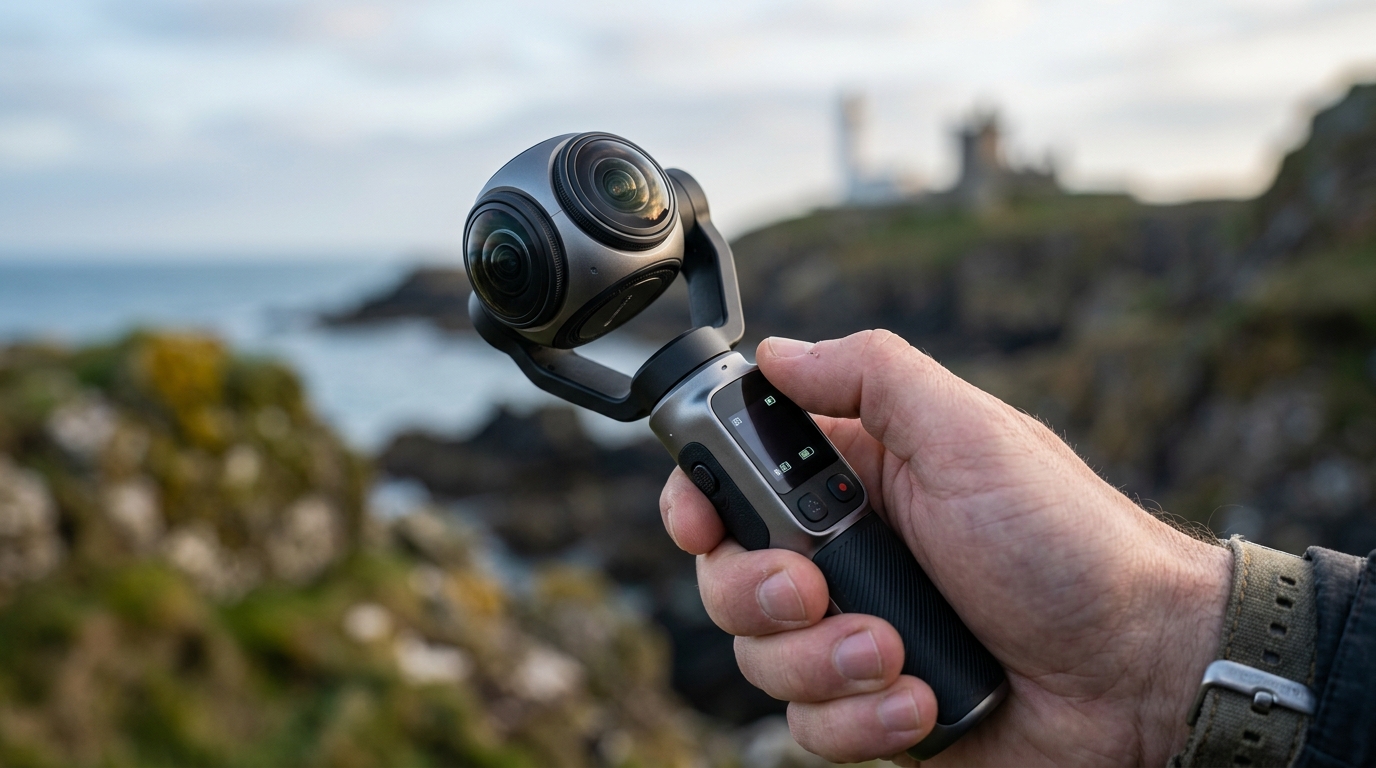 Insta360 Luna Ultra unveils dual-lens Leica gimbal to challenge DJI