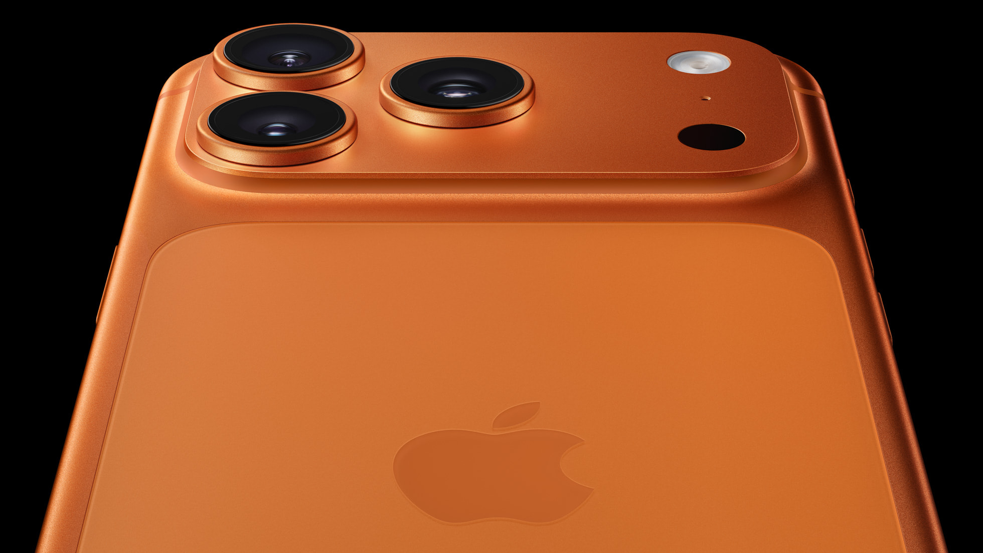 iPhone 17 Pro triple 48MP Fusion camera system in close-up