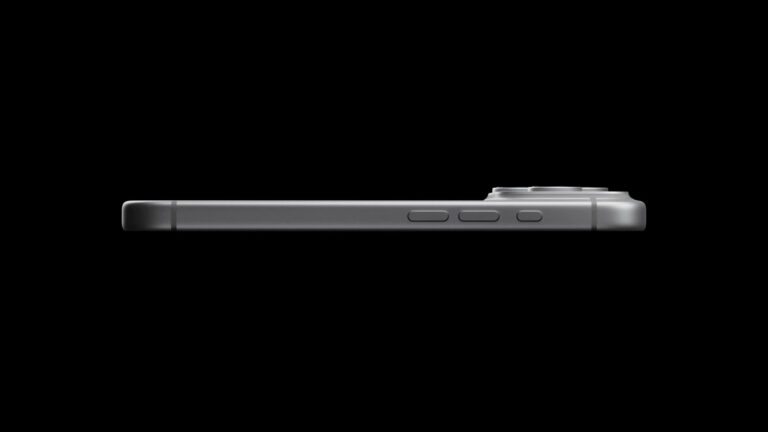iPhone 17 Pro Max aluminium unibody side profile showing Ceramic Shield 2 and forged camera plateau