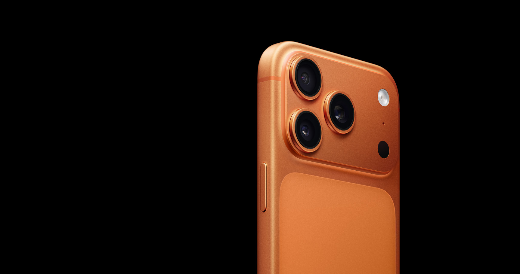 iPhone 17 Pro Max in cosmic orange compared with Galaxy S25 Ultra UK 2026