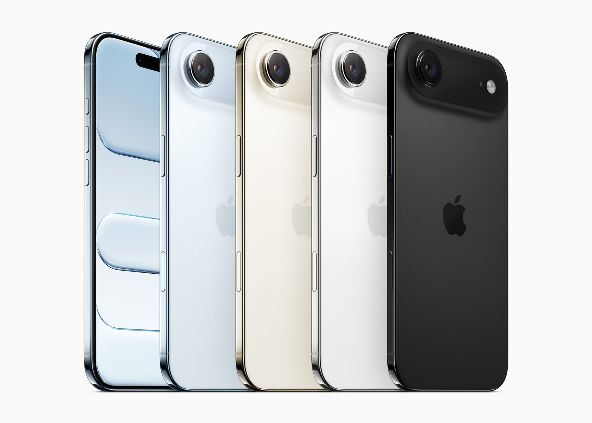 iPhone Air colour lineup on EE PAYG