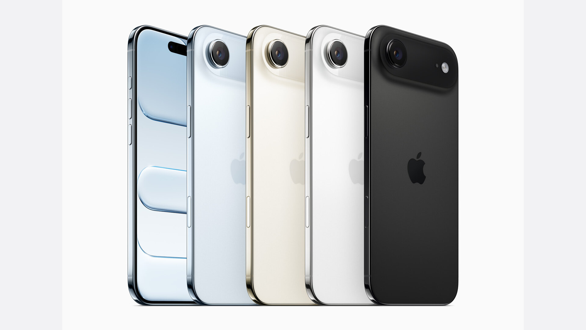 iPhone Air colour range, the style-led alternative to the iPhone 17 Pro Max