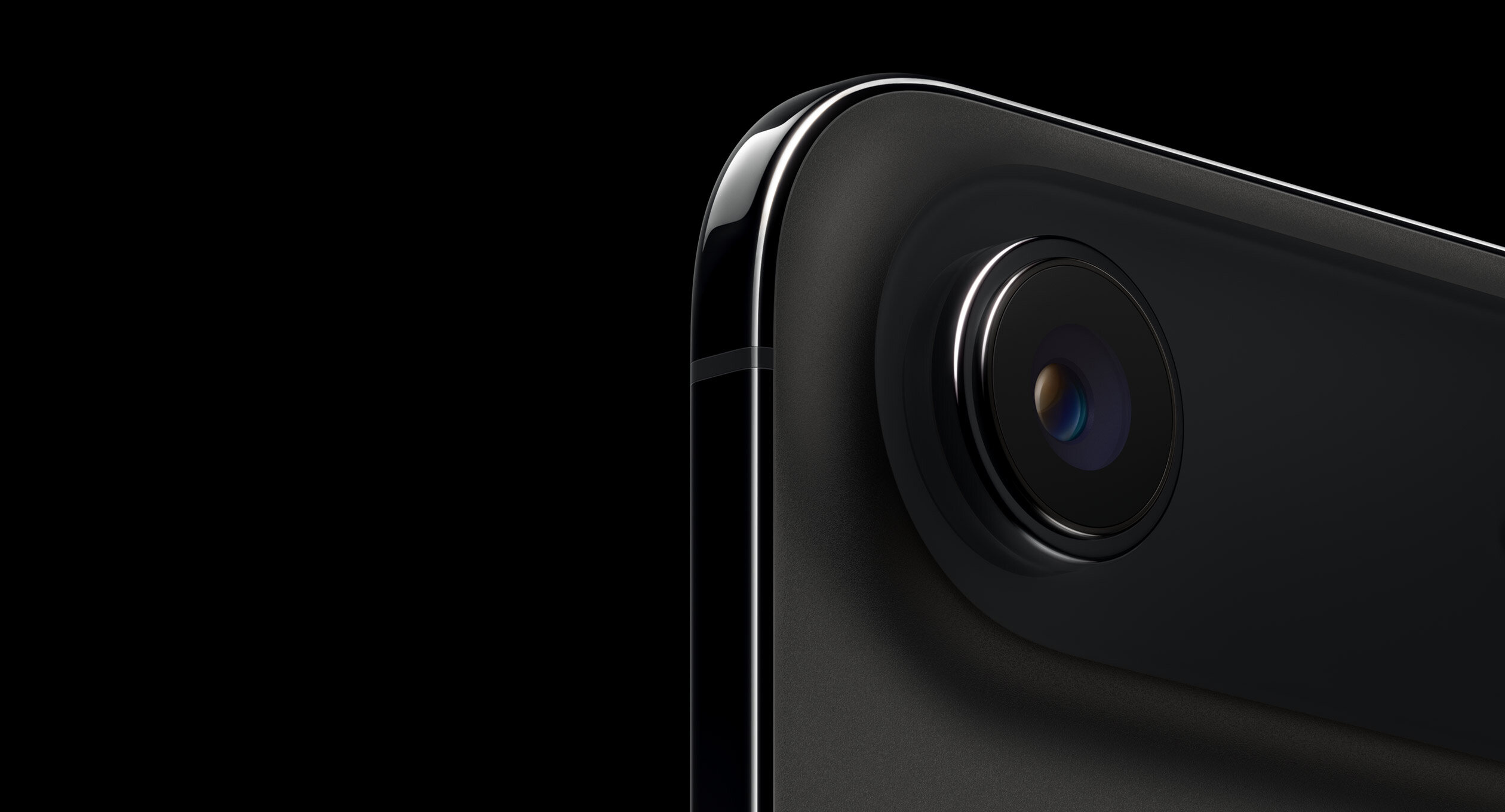 iPhone Air rear 48MP fusion camera detail from Apple