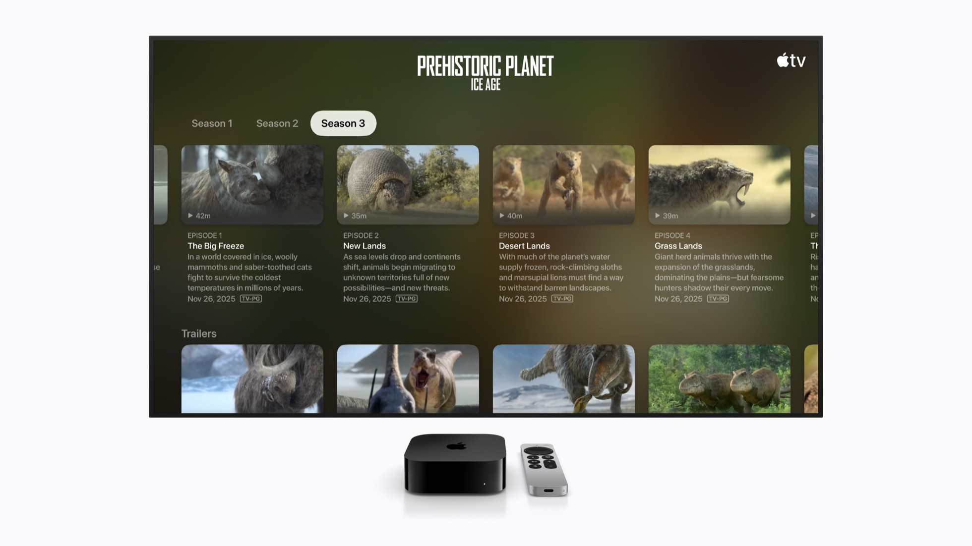 Apple accessibility features Larger Text on Apple TV tvOS