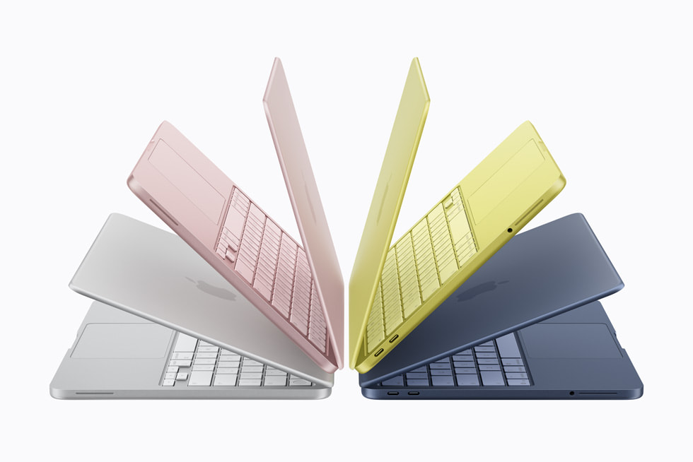MacBook Neo Mac AI demand colour lineup official Apple image