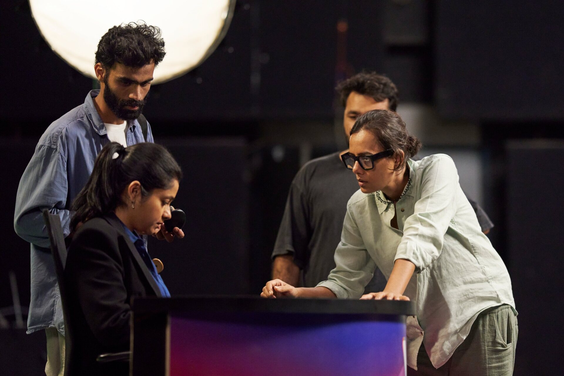 Filmed on iPhone UK indie crew lesson: Dhritisree Sarkar with her MAMI Select team