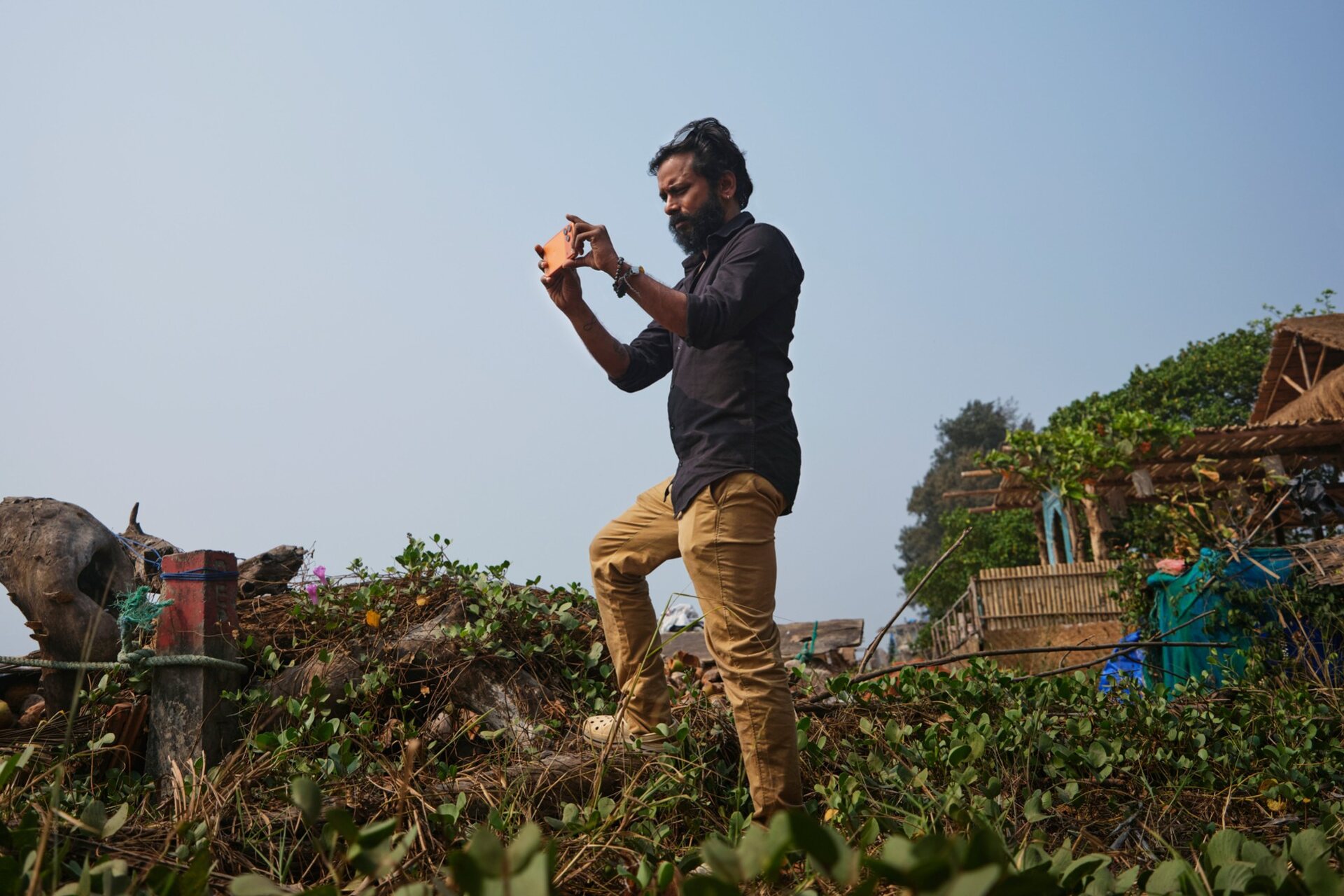 Filmed on iPhone UK reference: Ritesh Sharma directing She Sells Seashells for MAMI Select