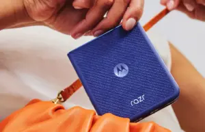 Motorola Razr 2026 flip phones in Motorola official lifestyle image