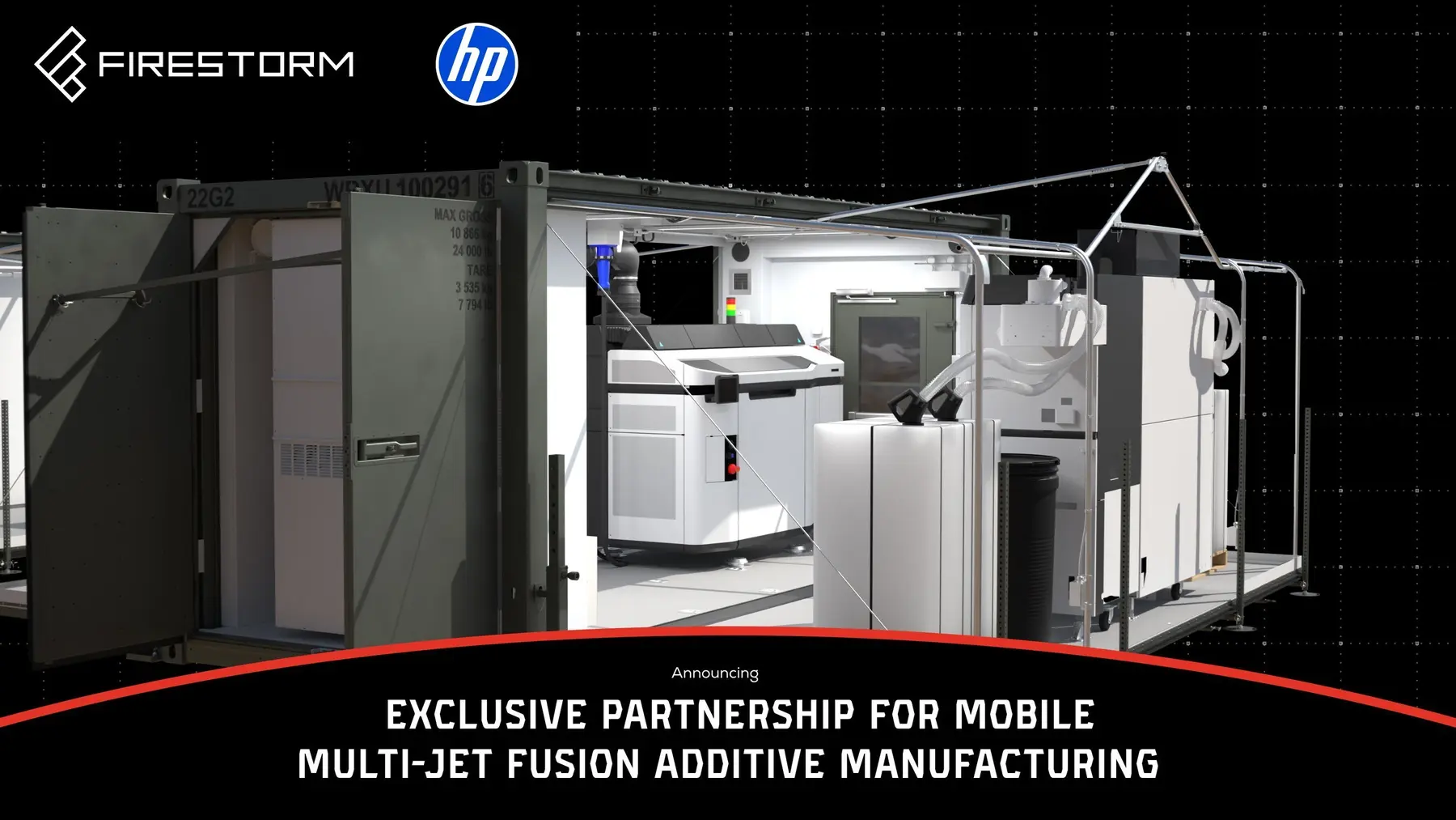 Firestorm xCell mobile multi jet fusion additive manufacturing system official image