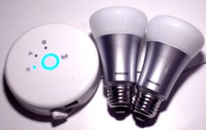Philips Hue smart home hub and bulbs for Matter setup