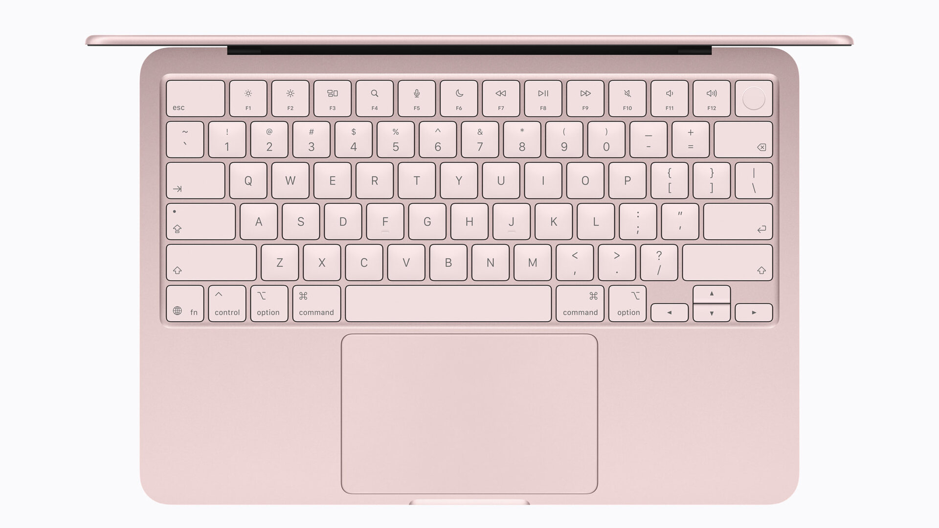 MacBook Neo keyboard and trackpad, the best laptop under £700 to type on