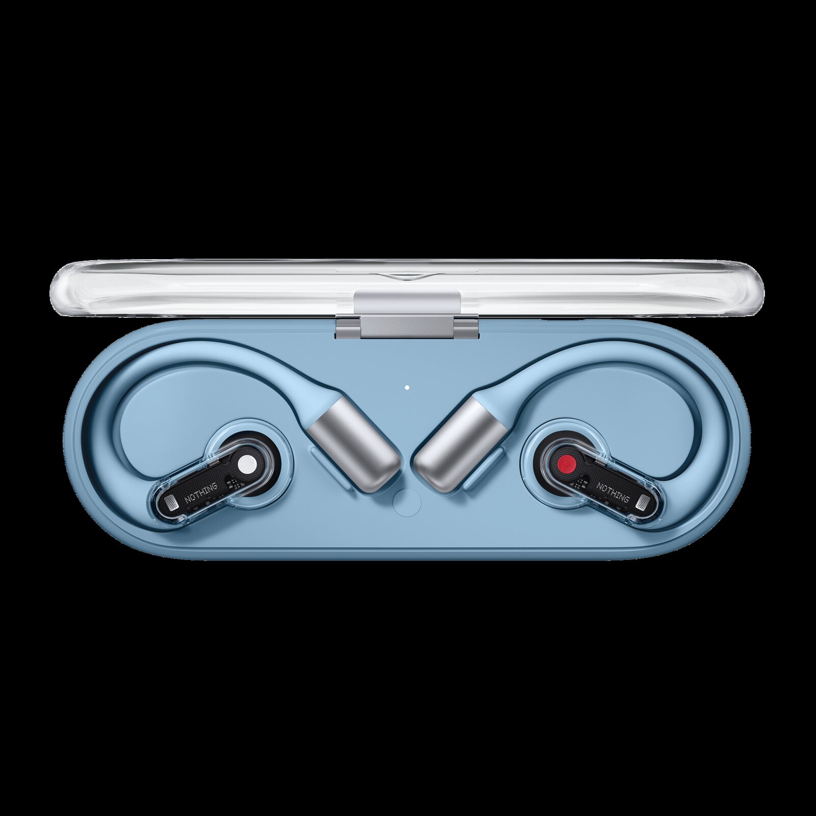 Nothing Ear open Soft Blue UK launch product imagery