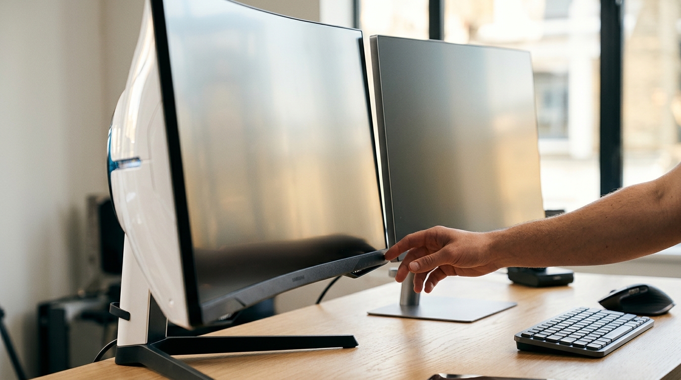 Odyssey G8 vs ViewFinity S8: which Samsung monitor should a UK creator buy