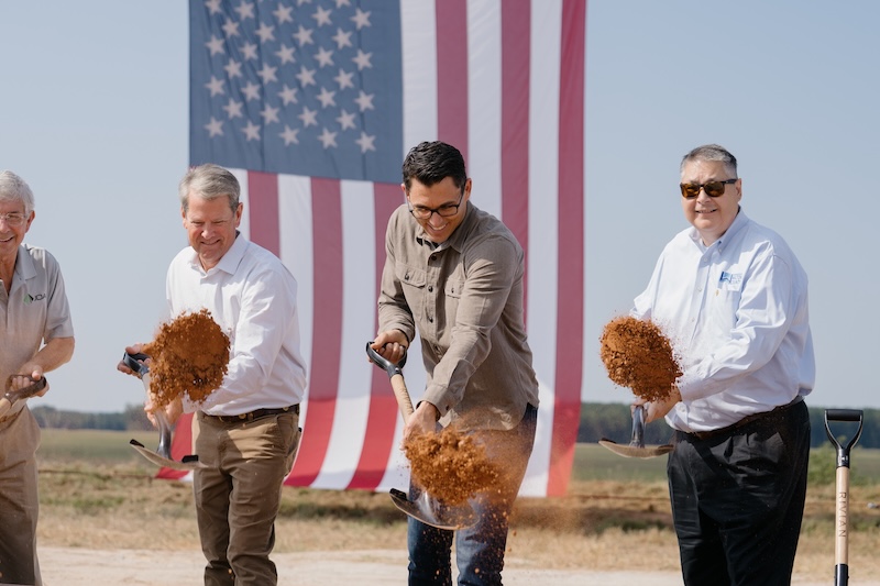 Rivian DOE loan funds the Georgia factory groundbreaking site for R2 production