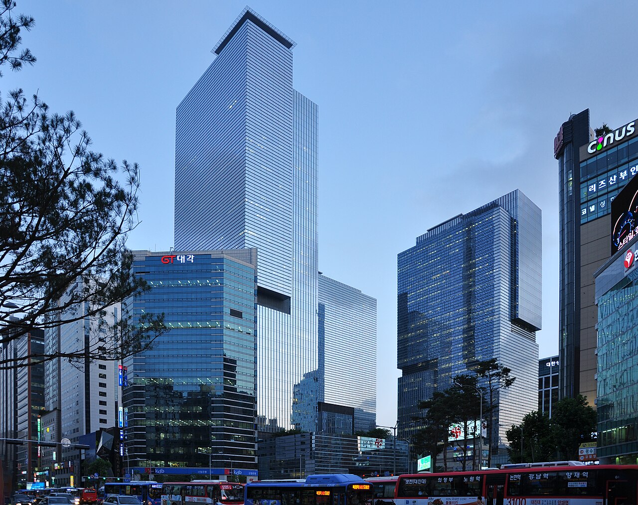 Samsung headquarters in Suwon, South Korea after the Samsung trillion dollar valuation