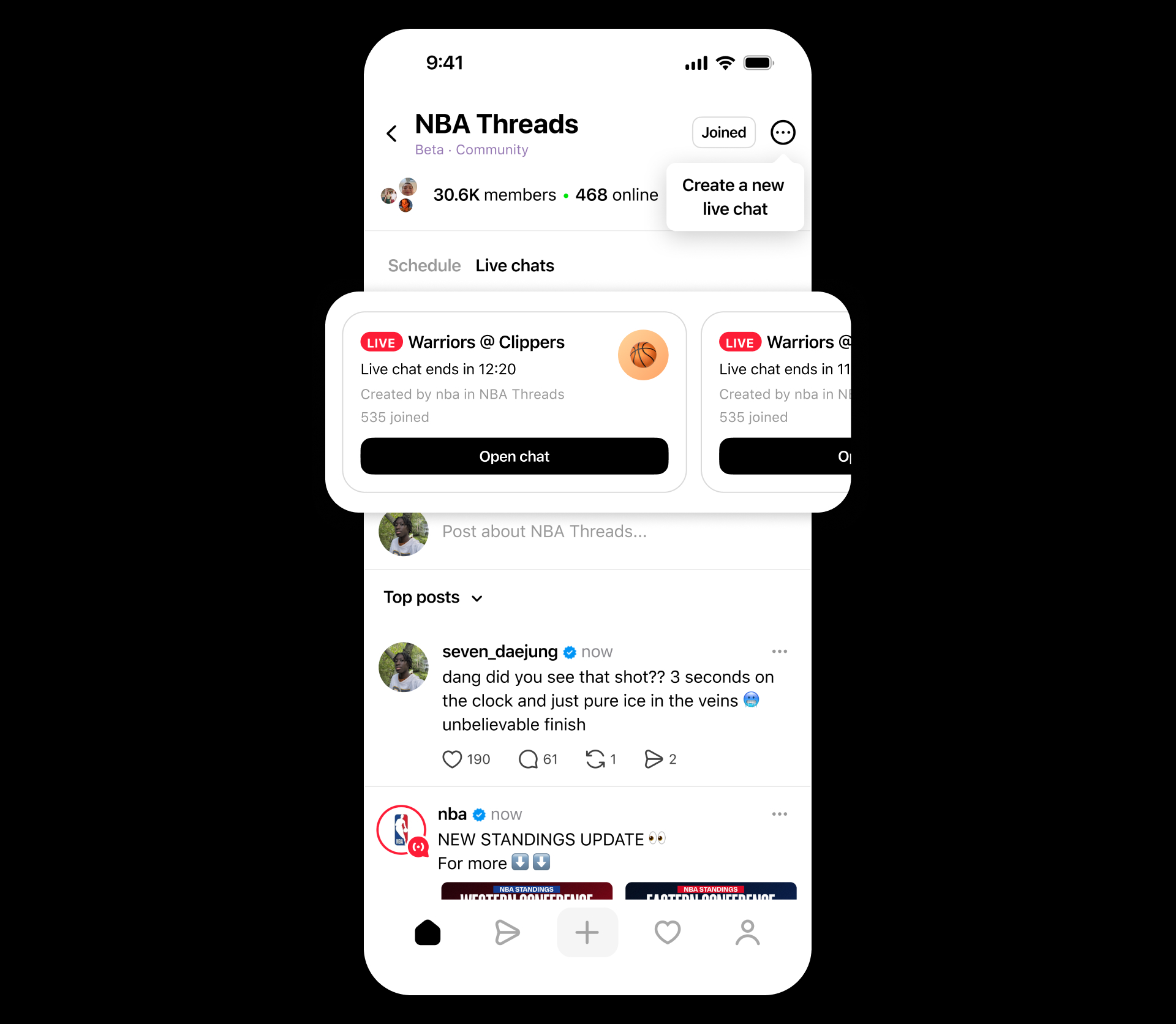 Meta Threads in-app tips and how-to guide product shot referenced for Metas Reddit-style Forum app strategy