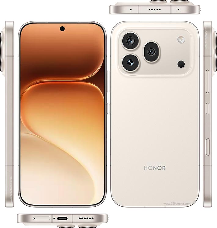 Honor 600 Pro flagship phone in studio shot
