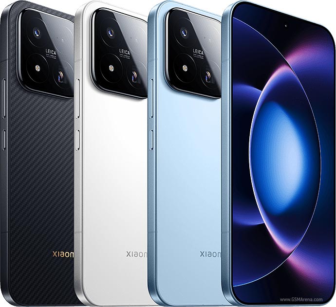 Xiaomi 17 Max color lineup carbon black ceramic white and ocean blue
