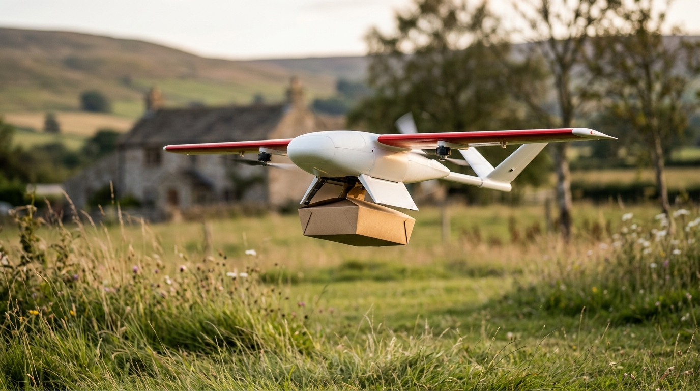 Zipline drone delivery hits a fast-food menu as the UK waits