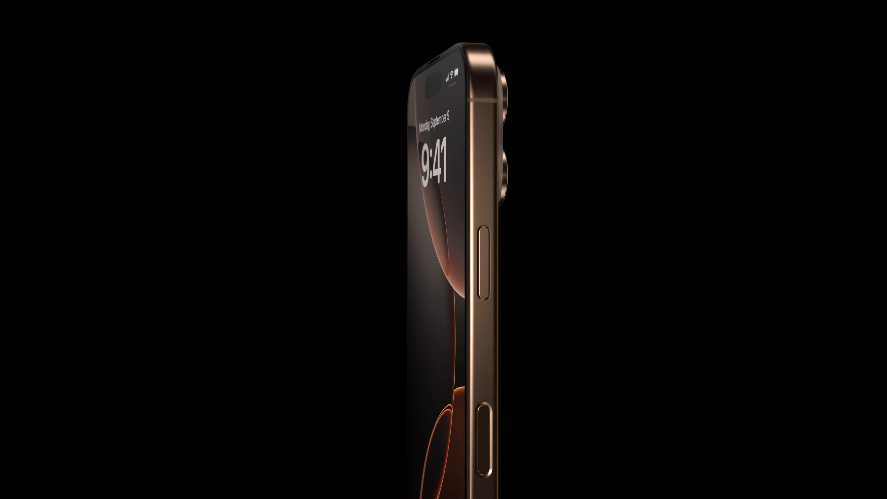 iPhone 16 Pro shown from the front and back