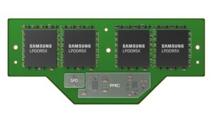Samsung LPDDR5X mobile memory module