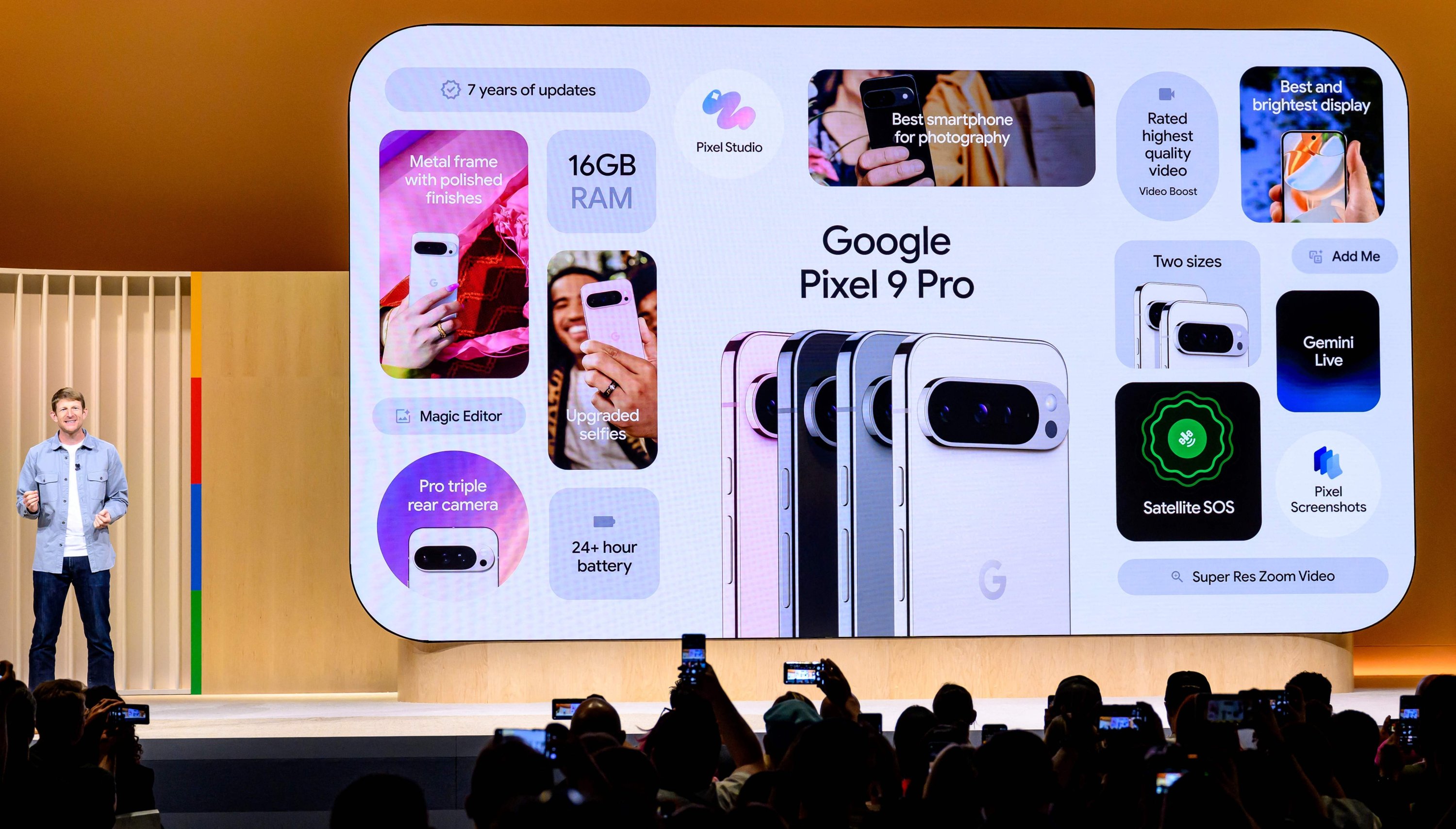 Google Pixel 9 Pro camera array
