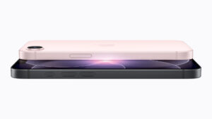 Apple iPhone 17e in white and black