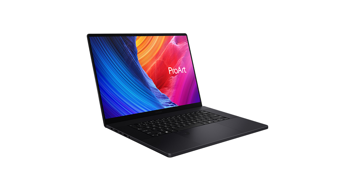 Asus ProArt P16 H7606 creator laptop, the discrete-GPU Windows workstation recommended for DaVinci Resolve colour work