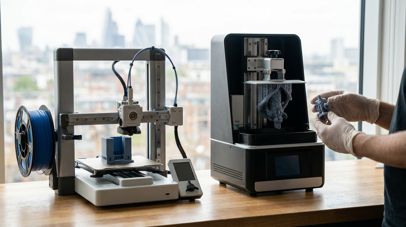 Best 3D printer UK 2026: from a £239 first FDM to prosumer resin