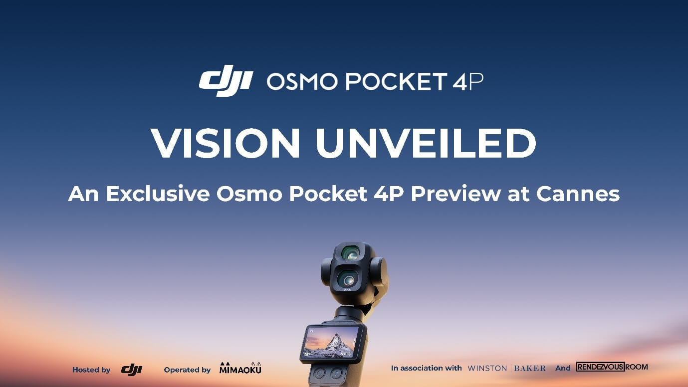 DJI Osmo Pocket 4P Cannes 2026 debut, relevant context for UK videographers comparing DJI's hybrid creator ecosystem