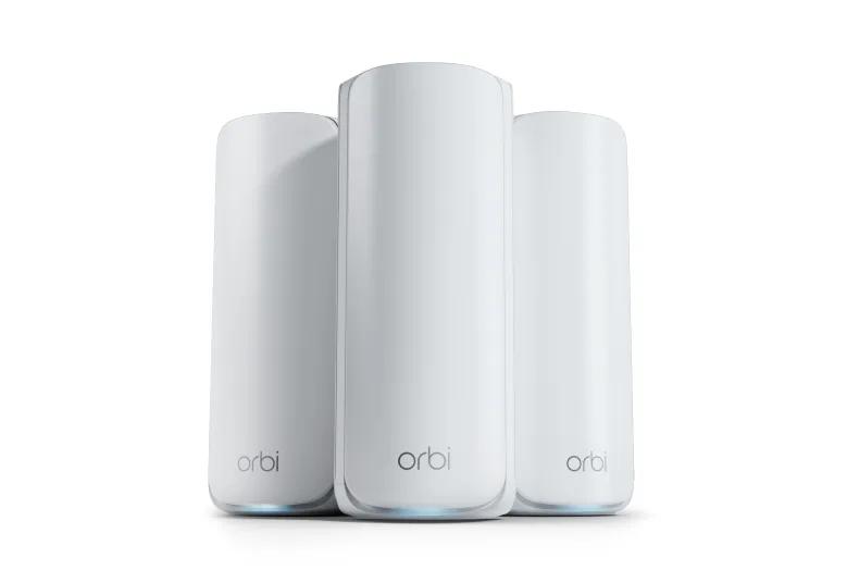 Netgear Orbi 770 series three-pack mesh nodes for large UK homes