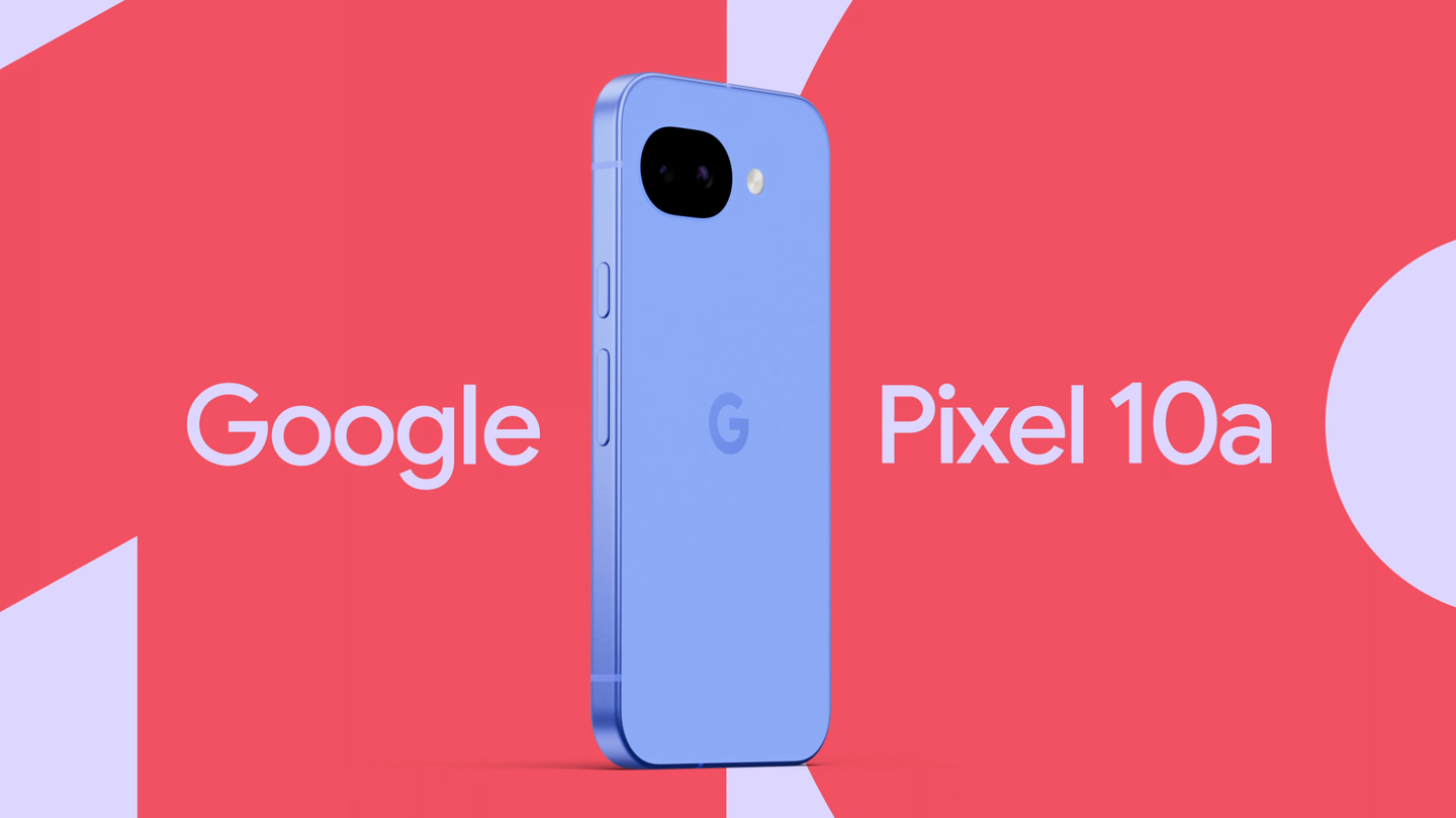 Google Pixel 10a unboxing showing the handset and in-box contents