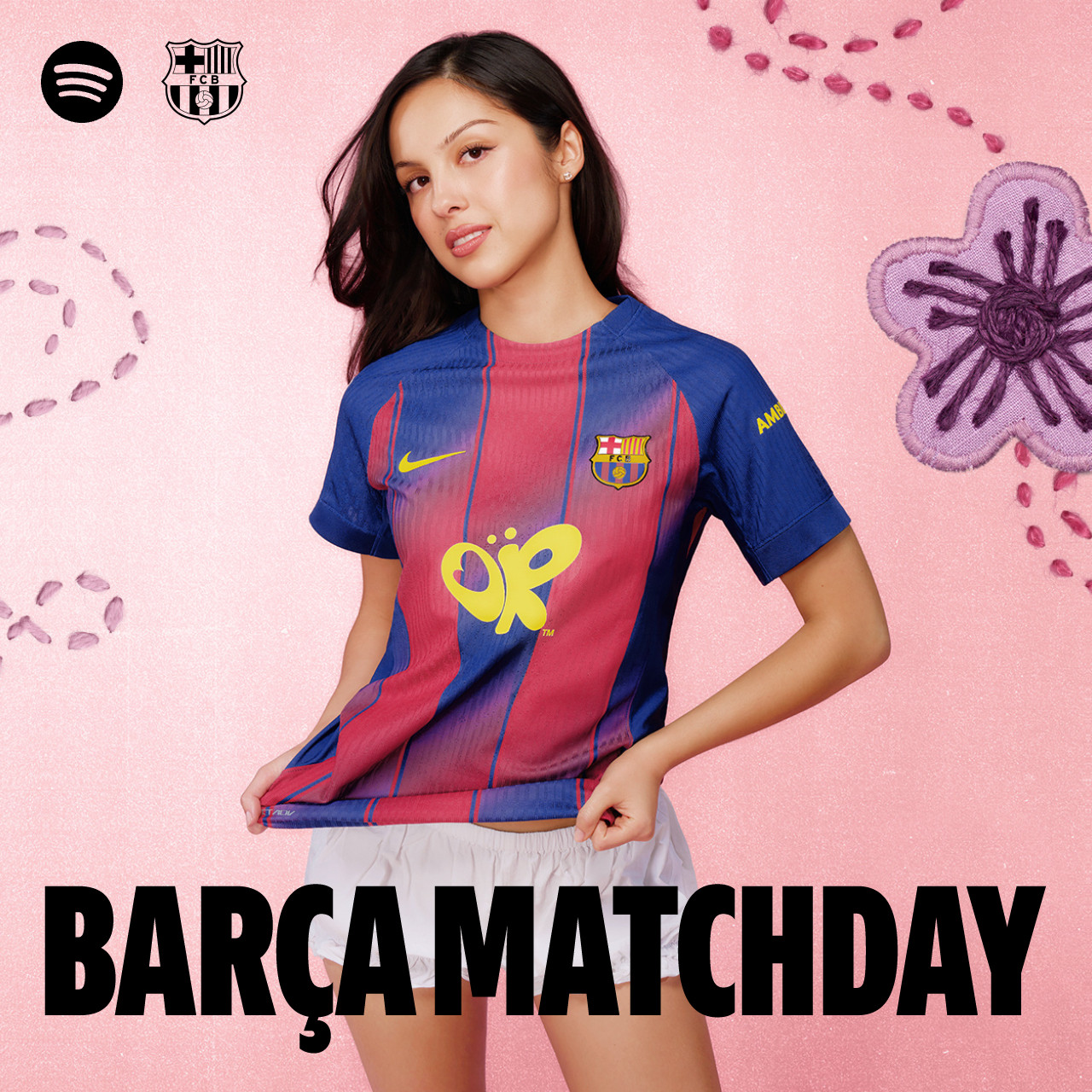 Olivia Rodrigo cover artwork used for the Spotify matchday and Songs of Summer promotion