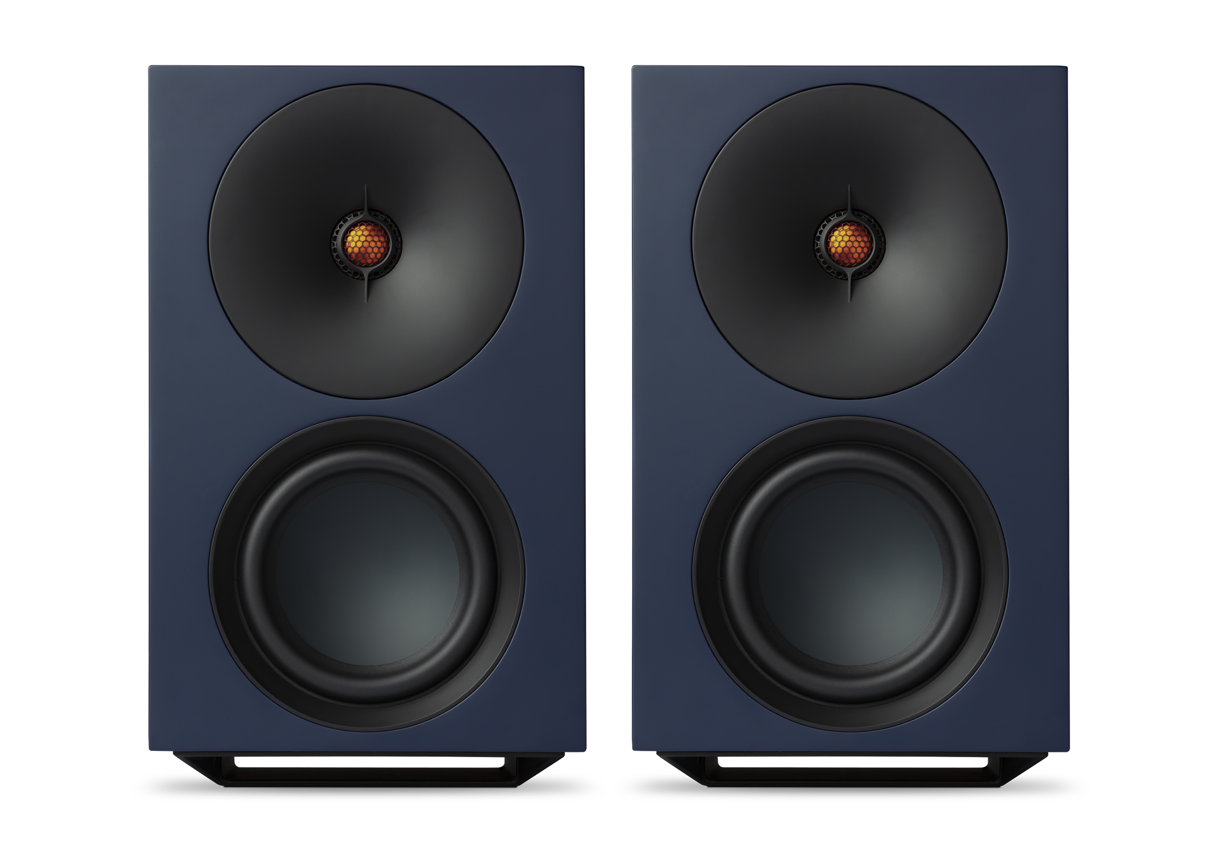 Cambridge Audio L/R X speakers in midnight blue finish