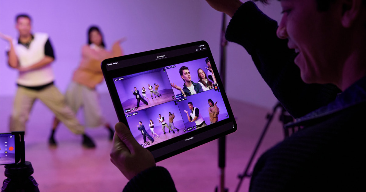 An Apple creative pro workflow on screen, illustrating software Apple may extend at WWDC 2026