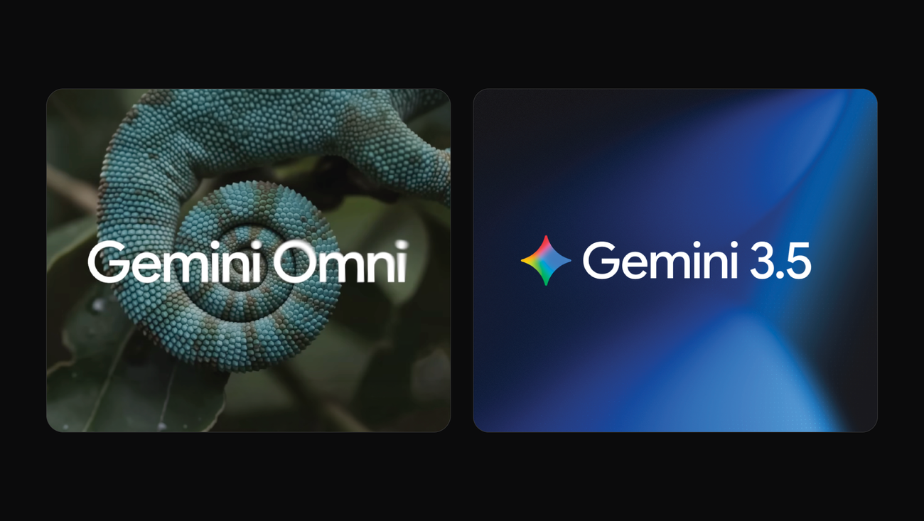 Gemini app screen showing AI generated video creation with Omni 3.5