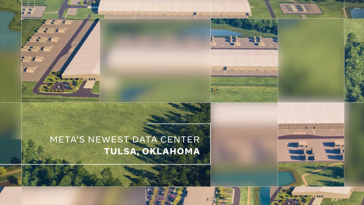 AI-optimised data centre, illustrating where AI email processing and UK data handling happen