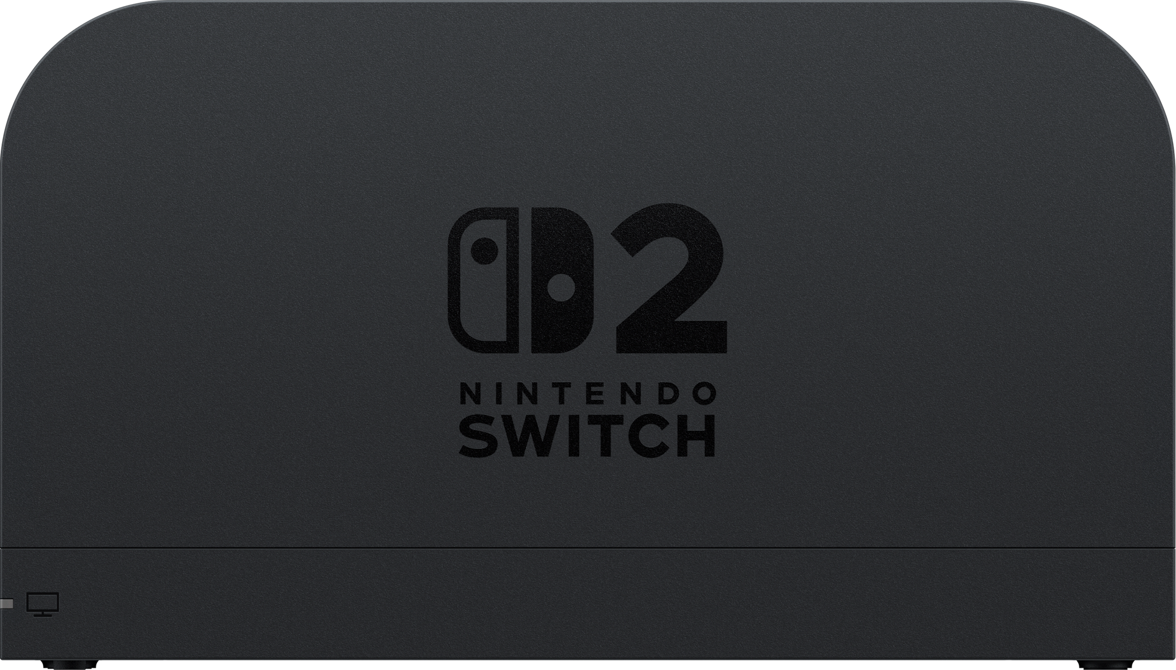 Close-up of the Nintendo Switch 2 dock used for 4K output to a television