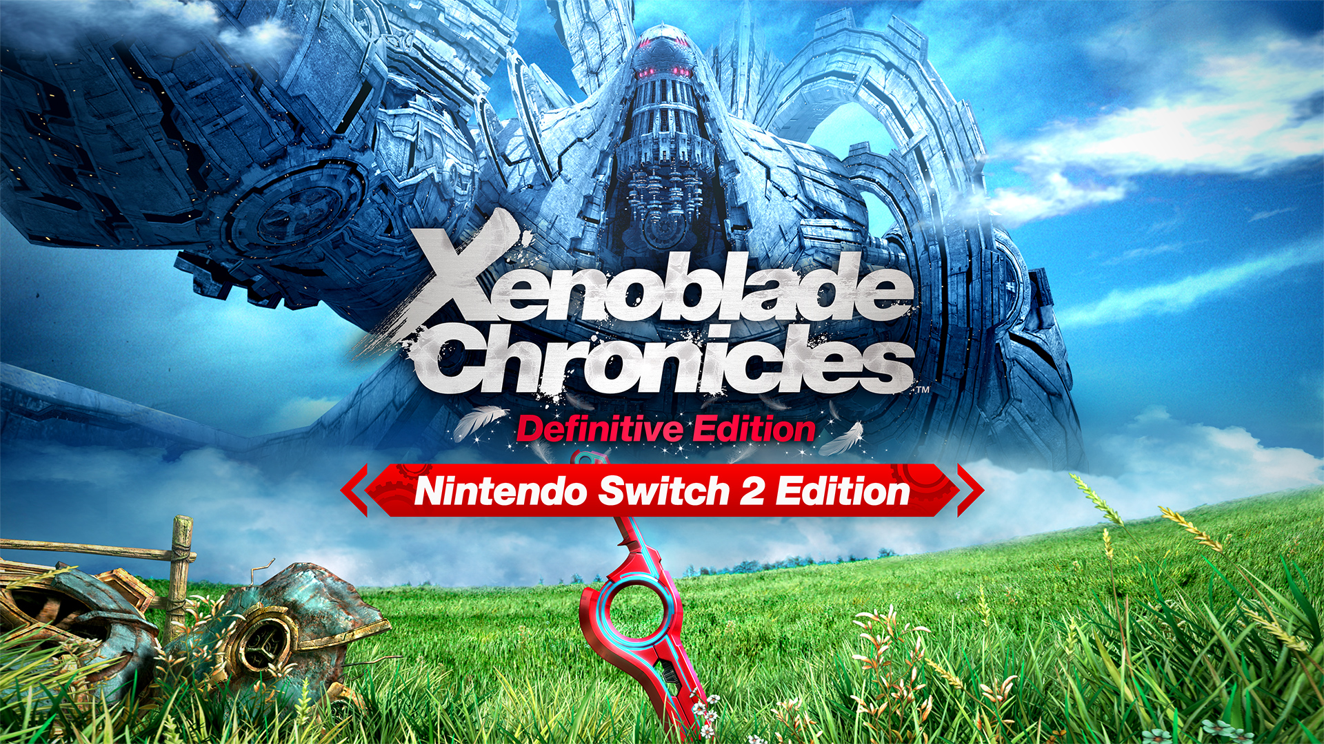 Xenoblade Chronicles Definitive Edition Nintendo Switch 2 Edition key art