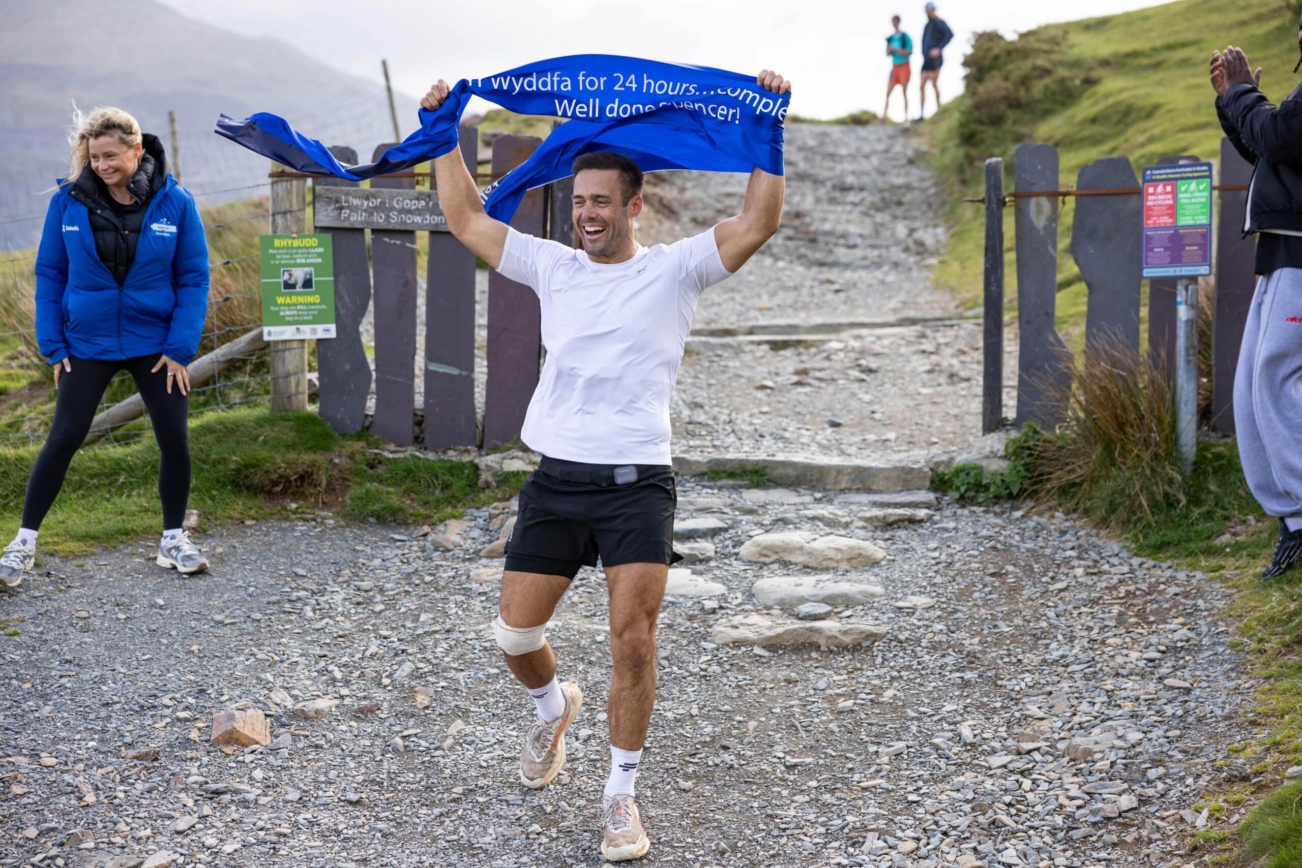 O2 Satellite service used during an endurance challenge on a remote UK mountain