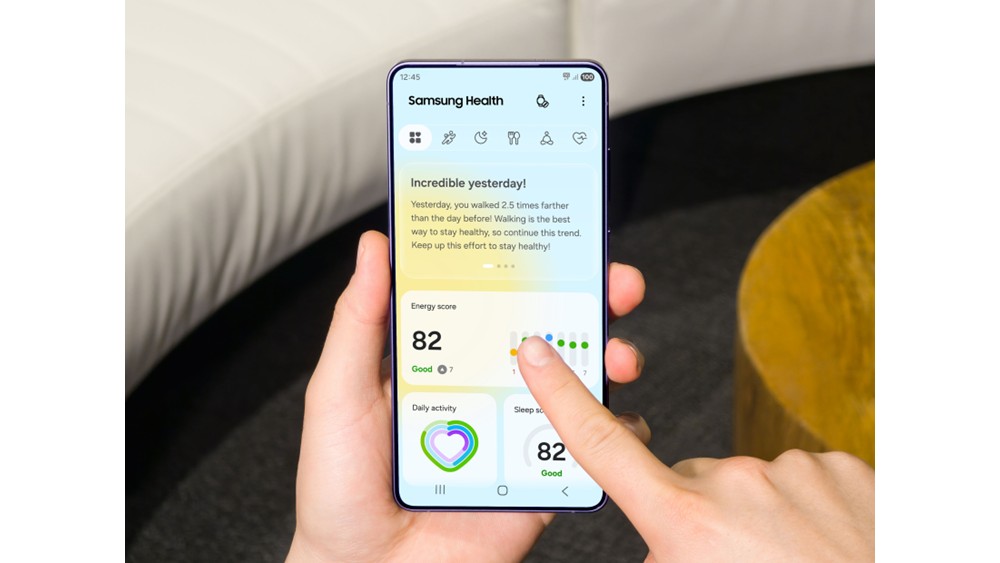 Samsung Galaxy ecosystem device illustrating the current flagship line