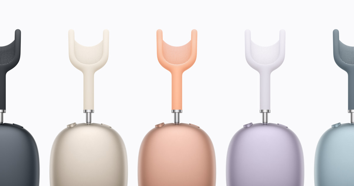AirPods Max 2 over-ear headphones in a neutral colour