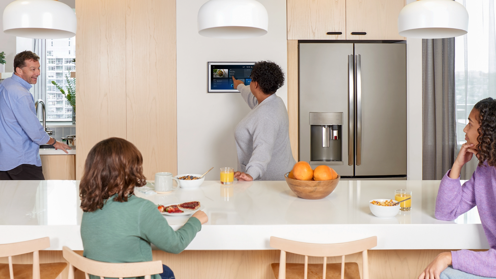 Amazon Prime Day 2026 UK: Alexa Plus smart speaker on a kitchen shelf, an Amazon device range central to Prime membership