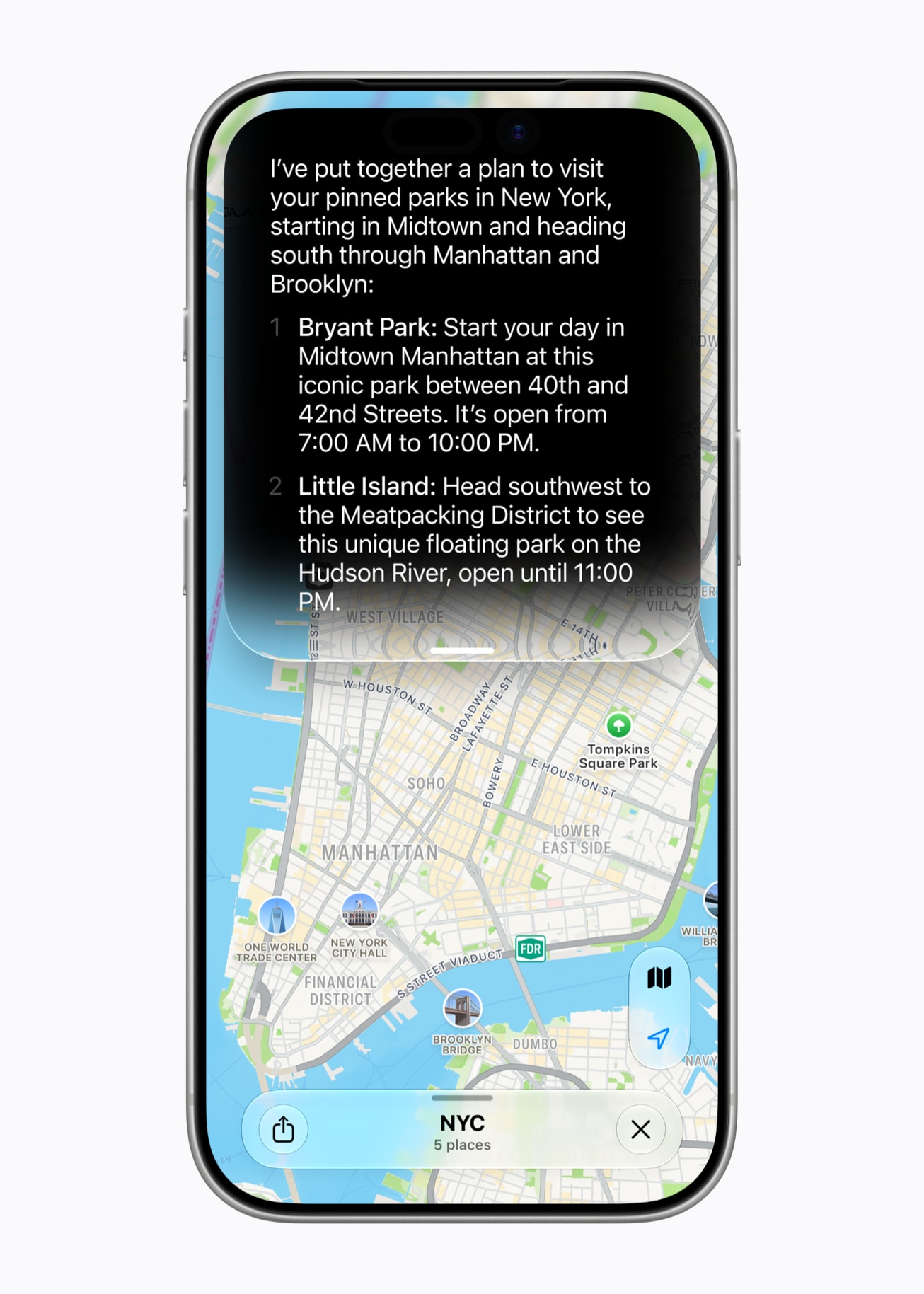 iOS 27 next-generation Siri using personal context to surface information from across a user's apps