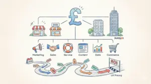 HubSpot vs Salesforce — HubSpot vs Salesforce Starter in 2026: the right CRM for a UK small business