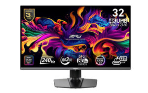4K 240Hz OLED — MSI MPG 322URX vs Gigabyte AORUS FO32U2P: the 4K 240Hz OLED I'd put on a UK creator's desk