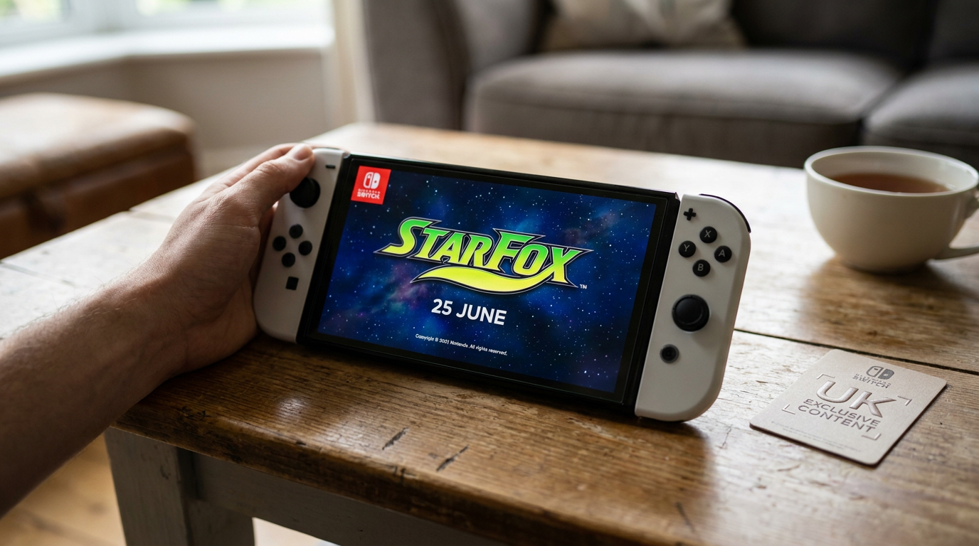 Star Fox lands on Switch 2 on 25 June: what UK players get