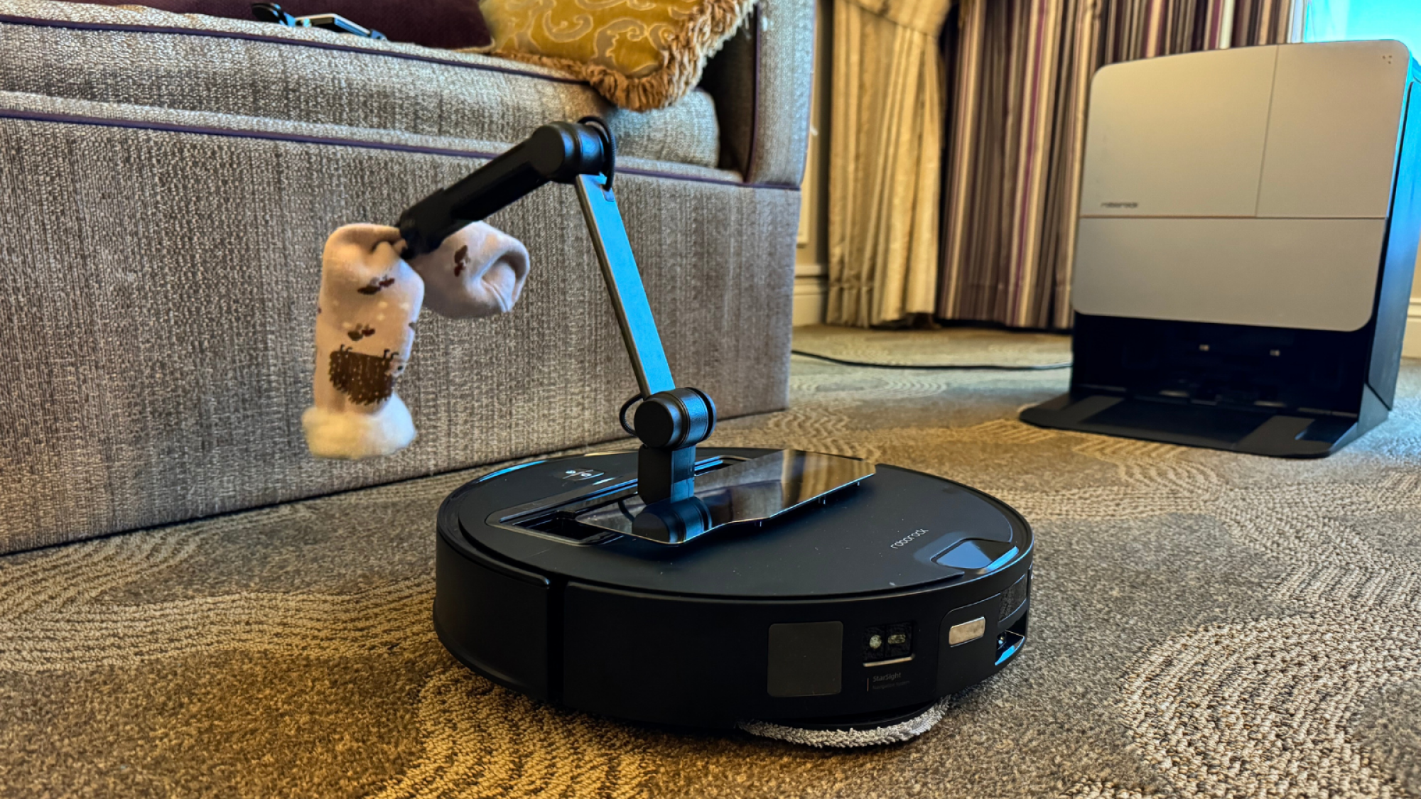 Roborock Saros Z70: the £1,799 robot vacuum with an arm is on sale in the UK